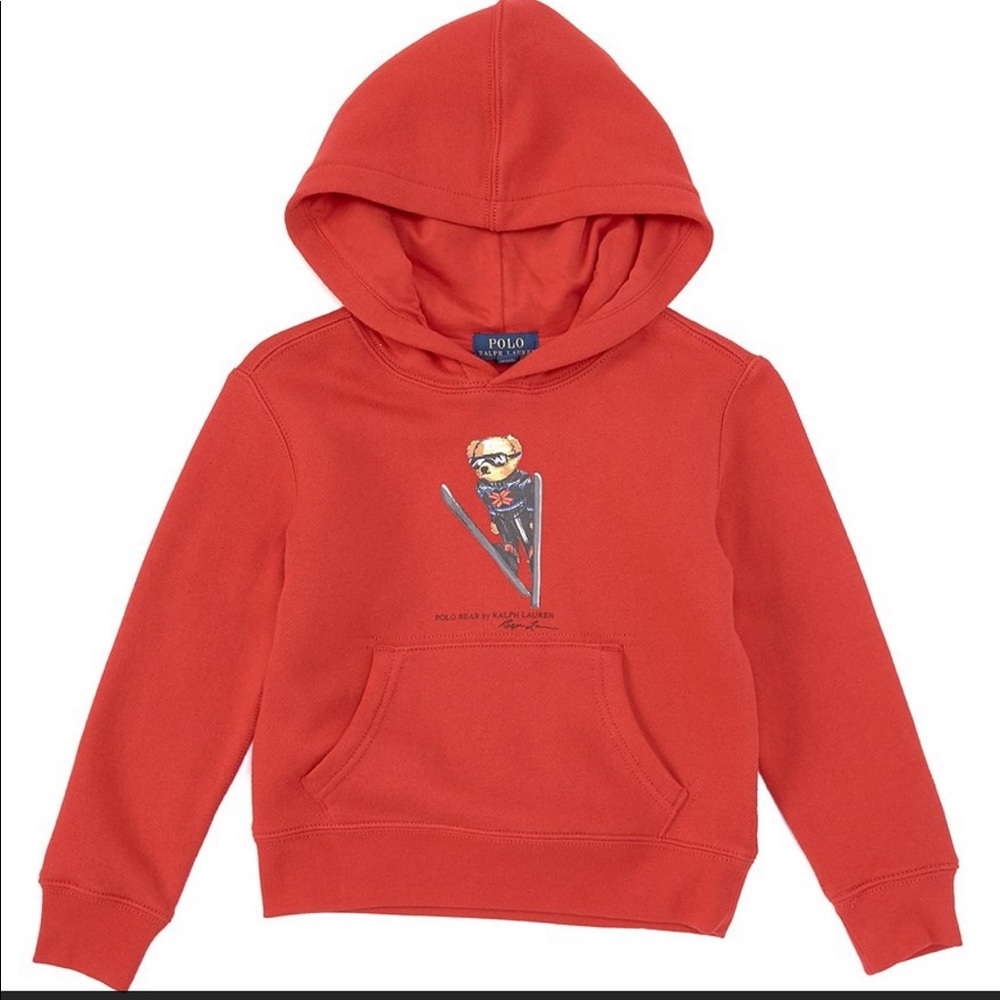 Boys Polo Ralph Lauren Bear Hoodie